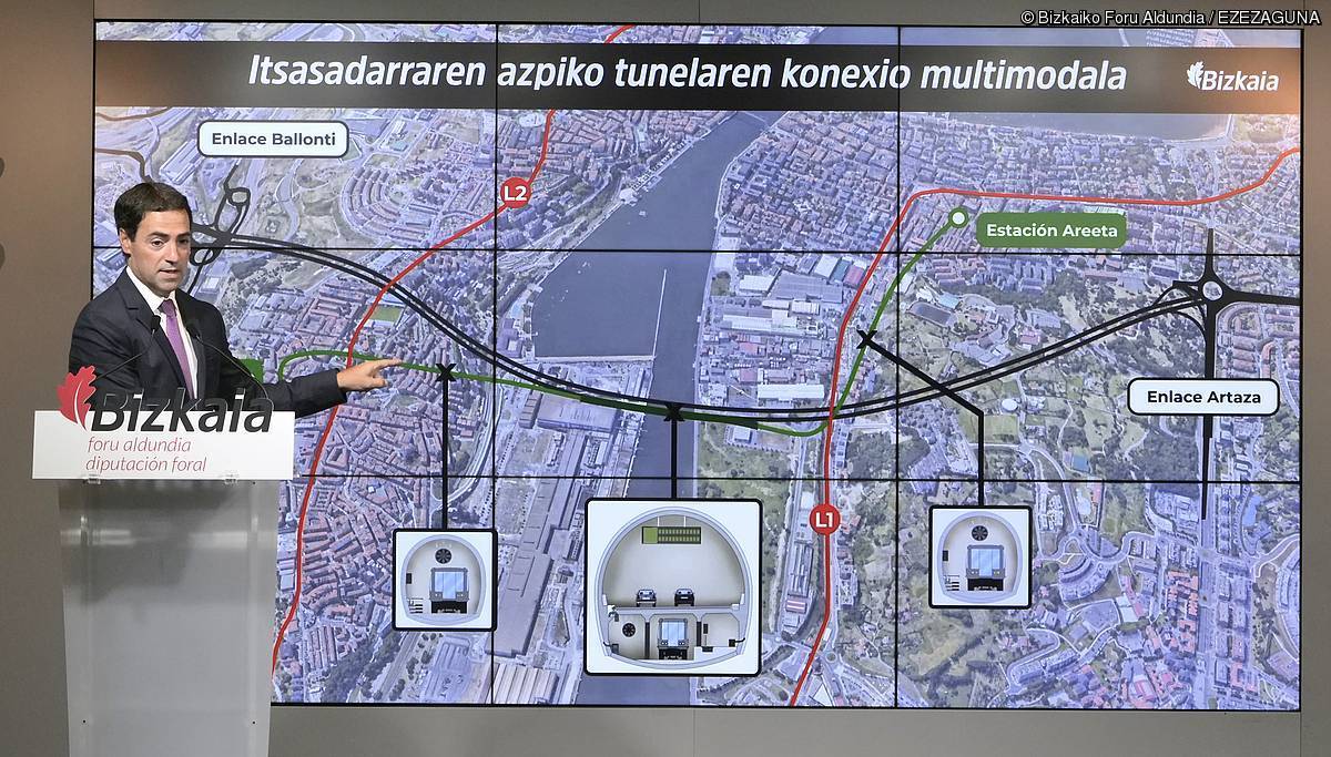 Lau minutuero lotuko ditu Areeta eta Sestaoko metro geltokiak